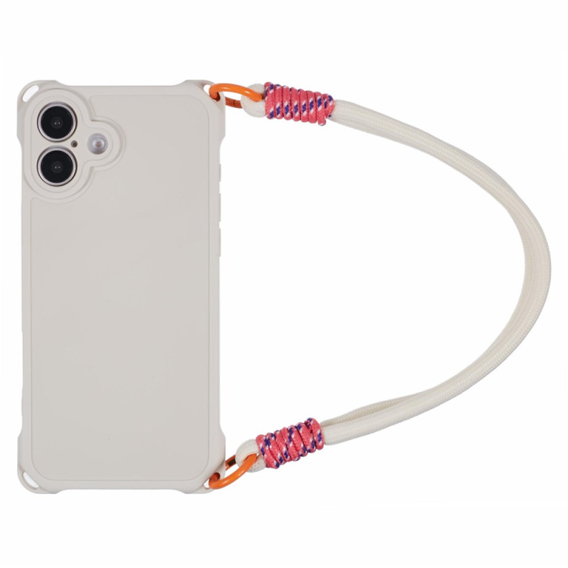 Capa e correia de proteção reforçada para iPhone 16