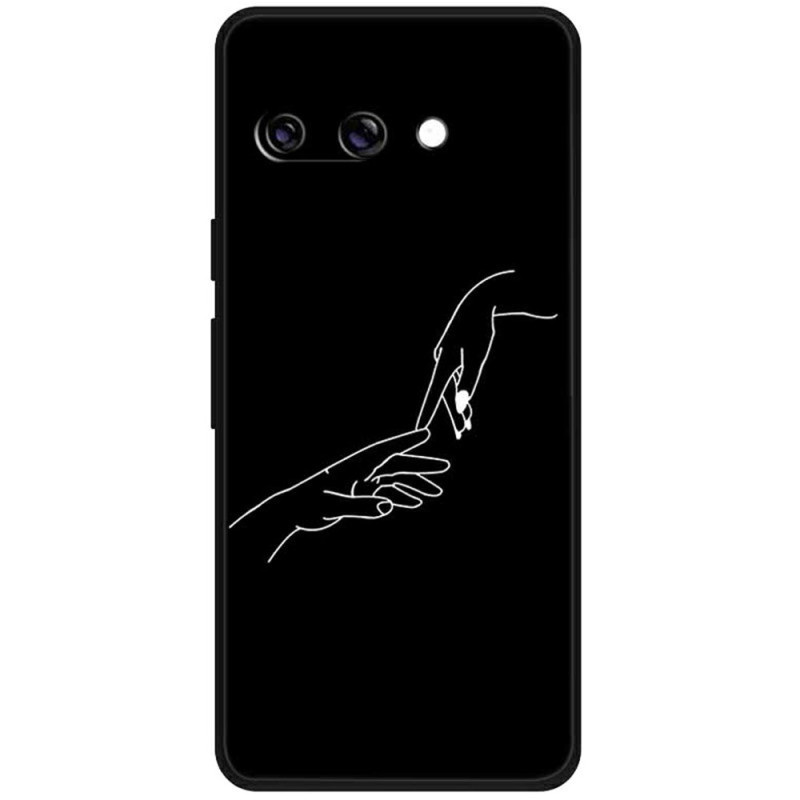 Capa para as mãos do Google Pixel 9A