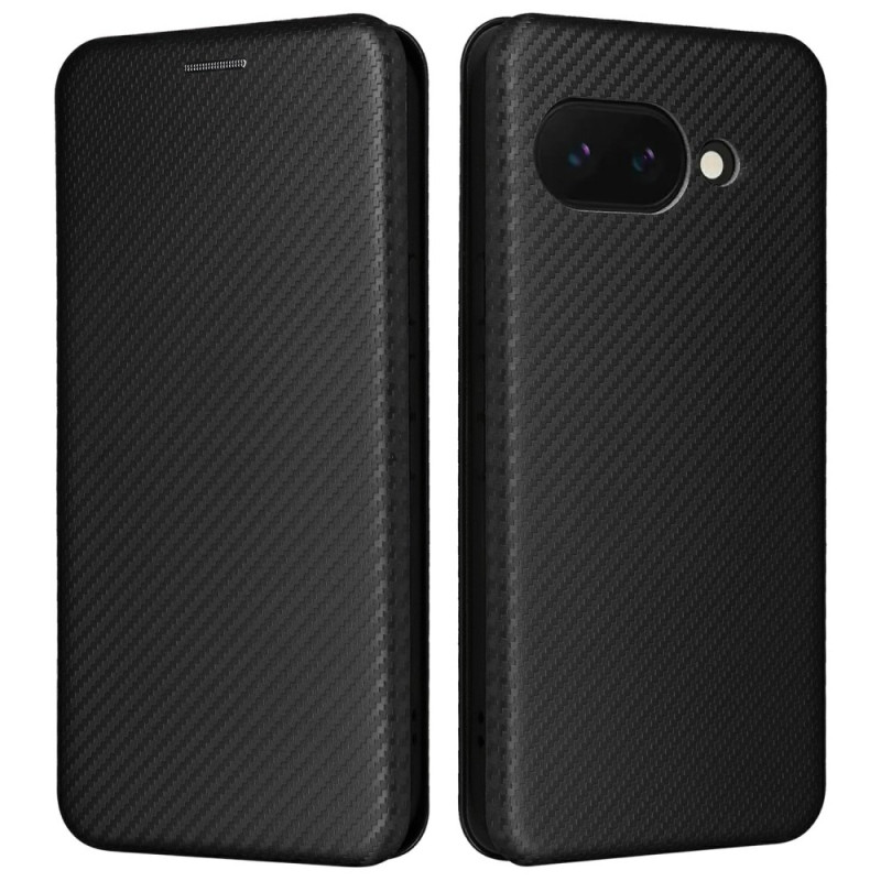 Capa Flip Cover Google Pixel 9A Fibra de carbono