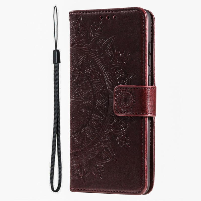 Capa com impressão de mandala para Google Pixel 9A