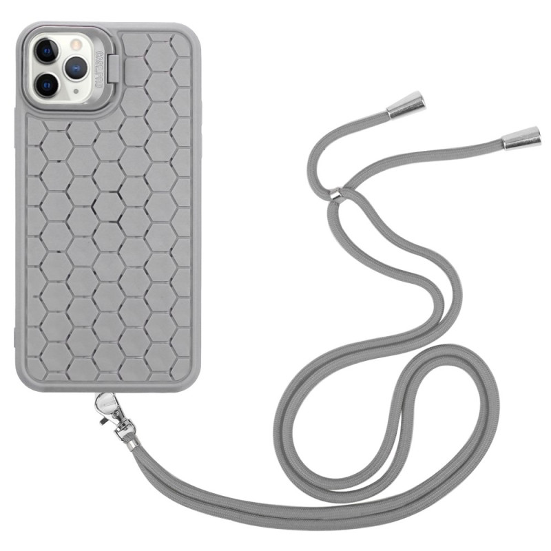 Capa com cordão compatível com MagSafe para iPhone 16 Pro com suporte e dissipação térmica