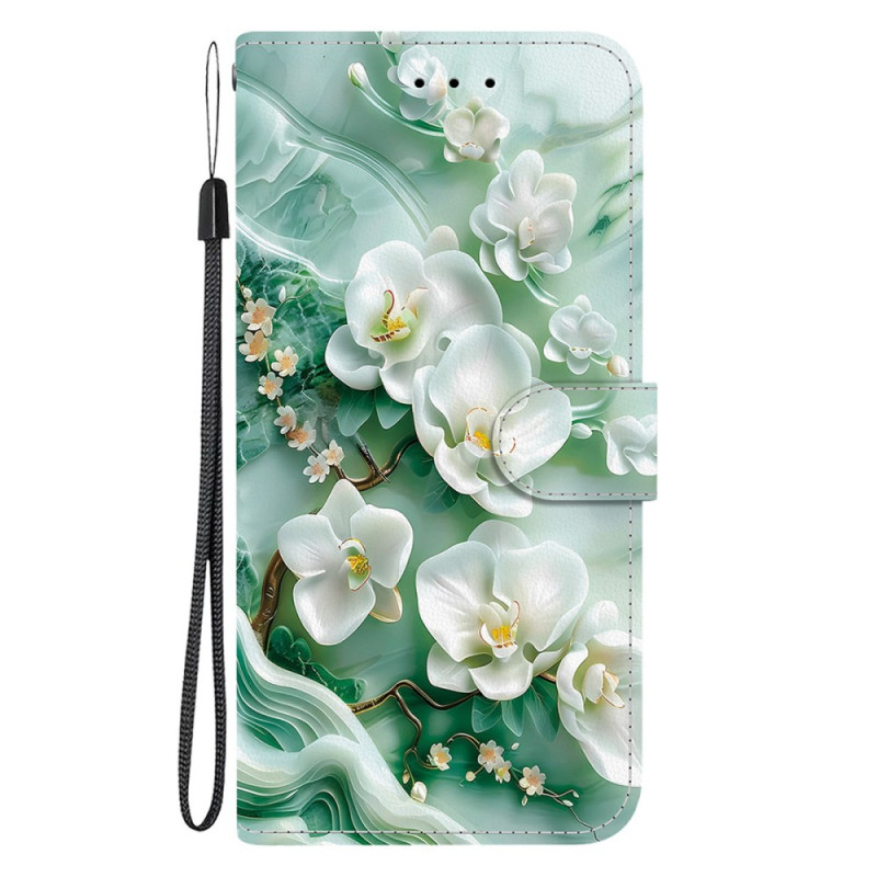 Capa para Moto G55 5G Jade Flowers