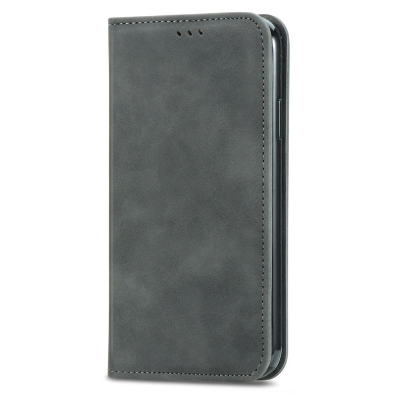 Estilo camurça com porta-cartões e suporte