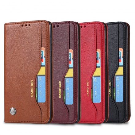 Capa Flip Cover Samsung Galaxy A9 Capa de cartão em pele