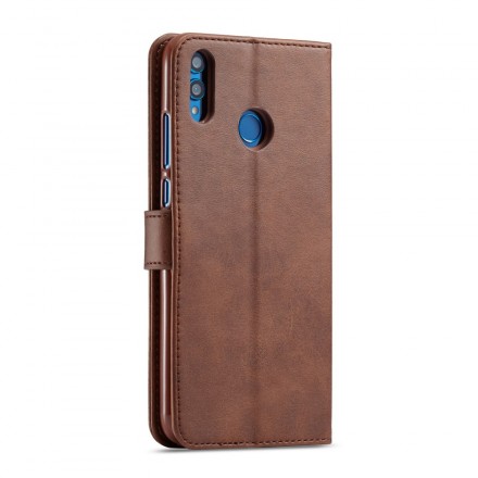 Honor 8X LC.IMEEKE Capa de efeito couro