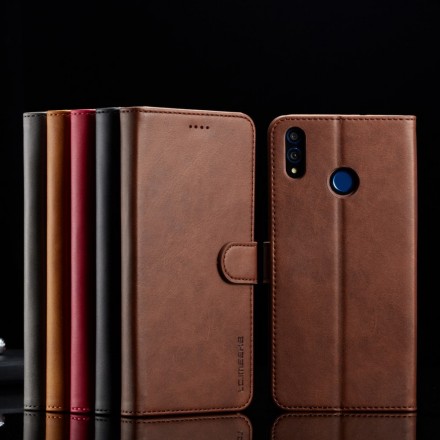 Honor 8X LC.IMEEKE Capa de efeito couro