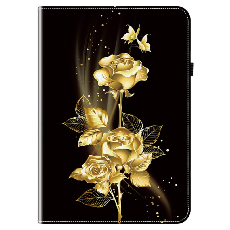 Capa Huawei MatePad SE 11 Gold Roses