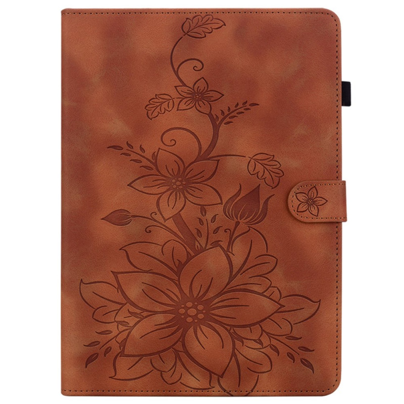 Capa Huawei MatePad SE 11 Flores de lírio