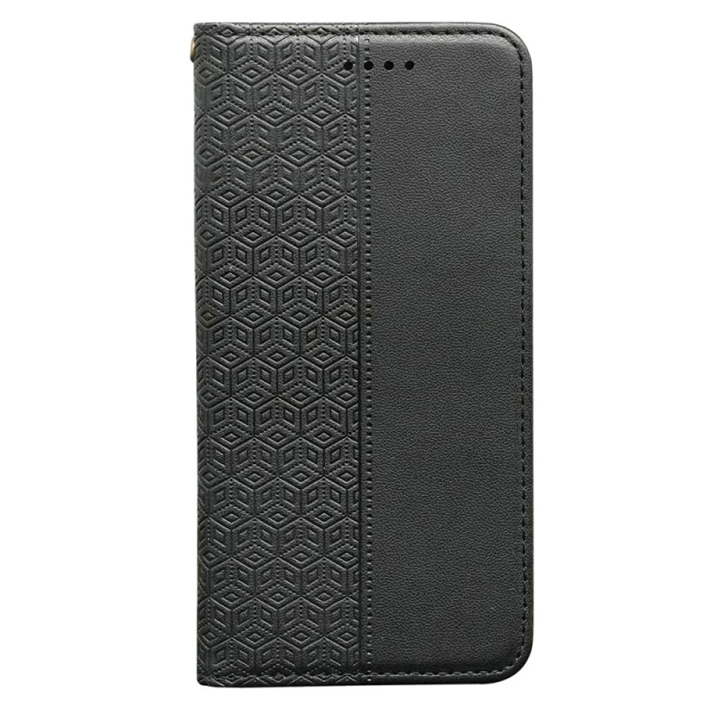 Capa Flip Cover Realme C75 com rebordo em azulejo e alça