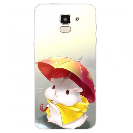 Capa de chuva Samsung Galaxy J6 Hamster
