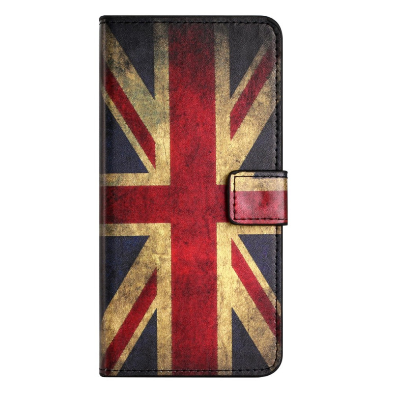 Capa Xiaomi Redmi Note 14 4G Vintage English Flag