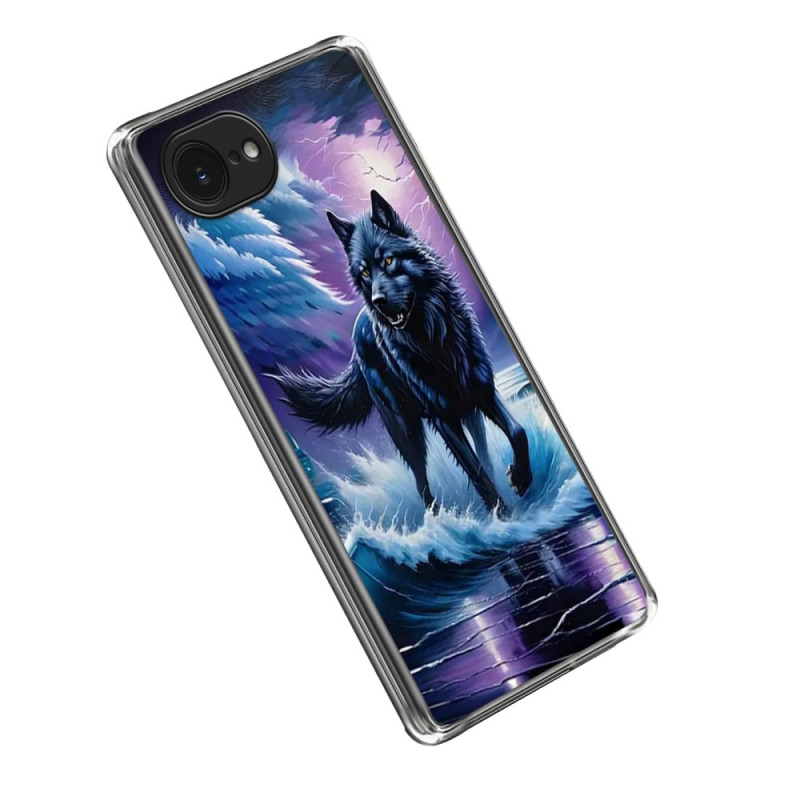 Capa iPhone 16E Totem Loup