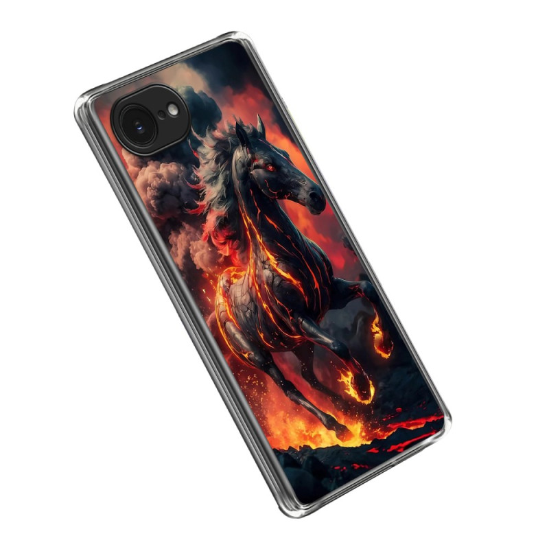 Capa para iPhone 16E Fire Horse