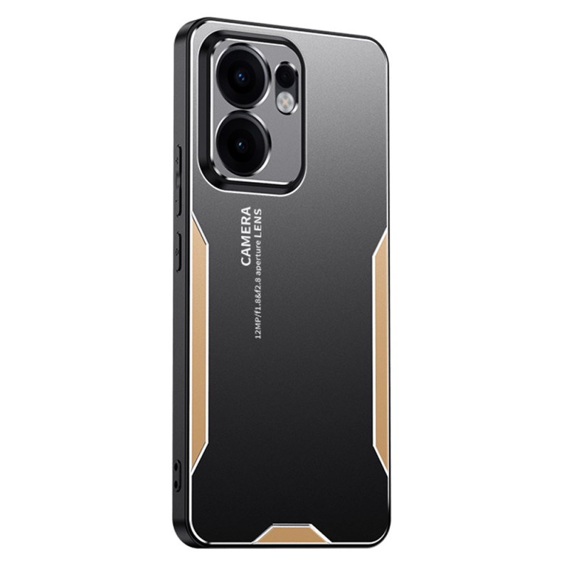 Capa com efeito metálico Oppo Reno 13F 4G