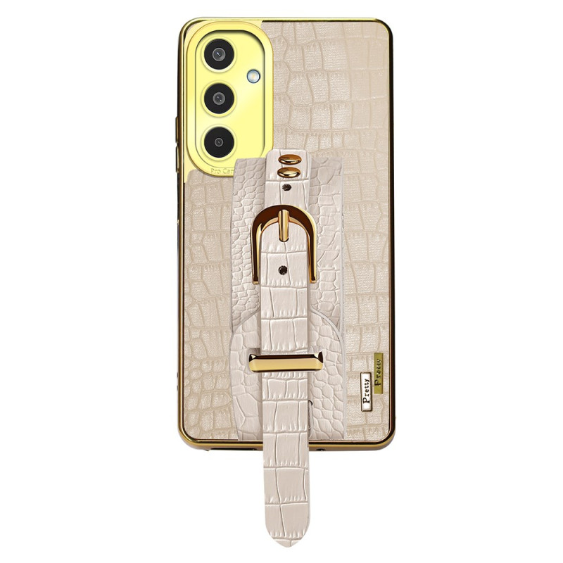 Capa de couro com suporte para Samsung Galaxy M35 5G