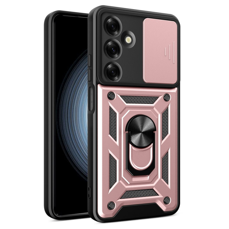 Capa deslizante para Samsung Galaxy M35 5G com câmara e suporte