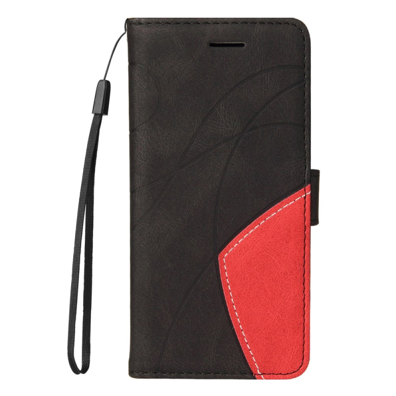 Capa de linha ondulada bicolor para Samsung Galaxy M35 5G