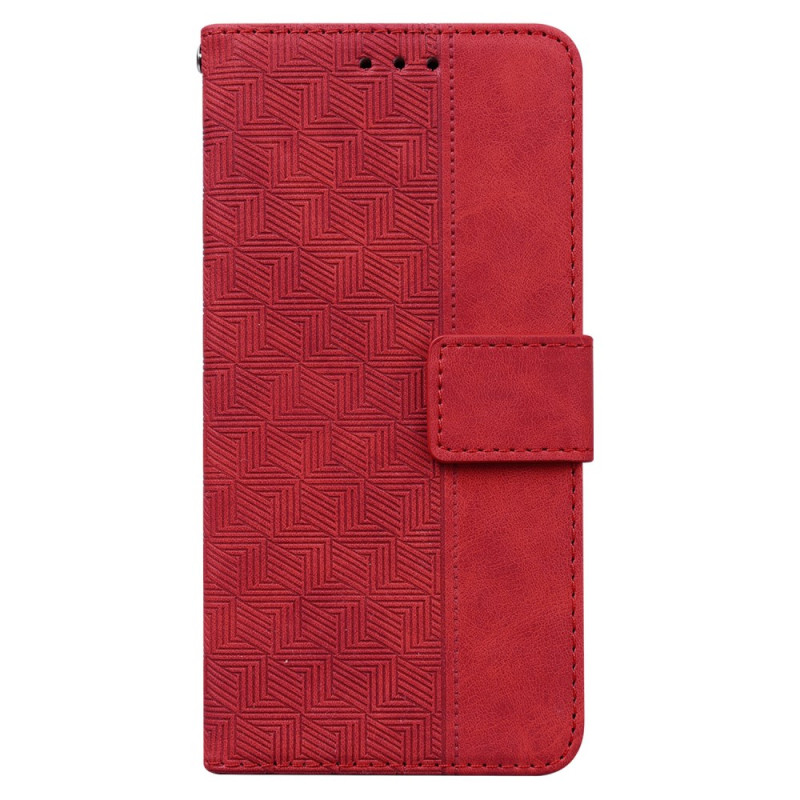 Capa com padrão tecido para Samsung Galaxy M35 5G