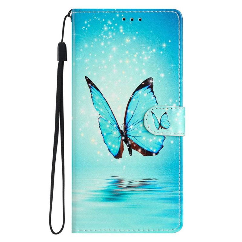 Capa para Honor Magic 7 Pro 5G Blue Butterfly on Water