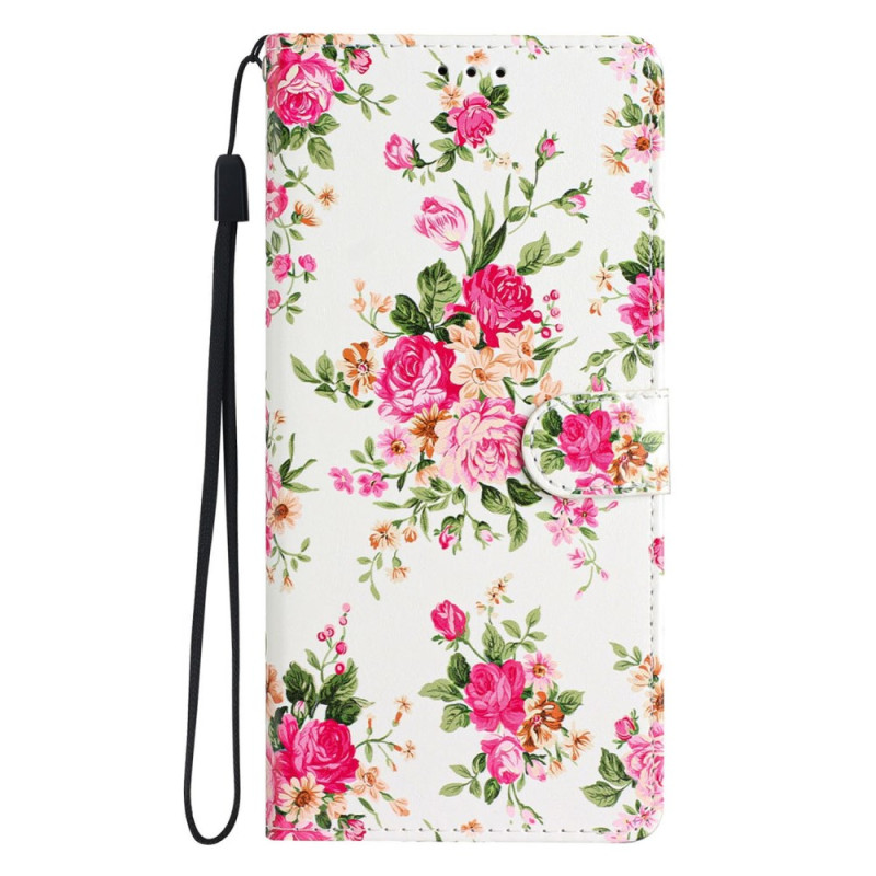 Capa Honor Magic 7 Pro 5G Flores vermelhas