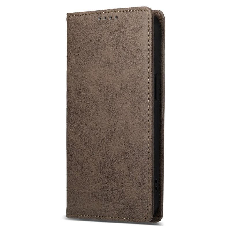 Capa Flip Cover Poco X7 Pro 5G Efeito Couro Vintage