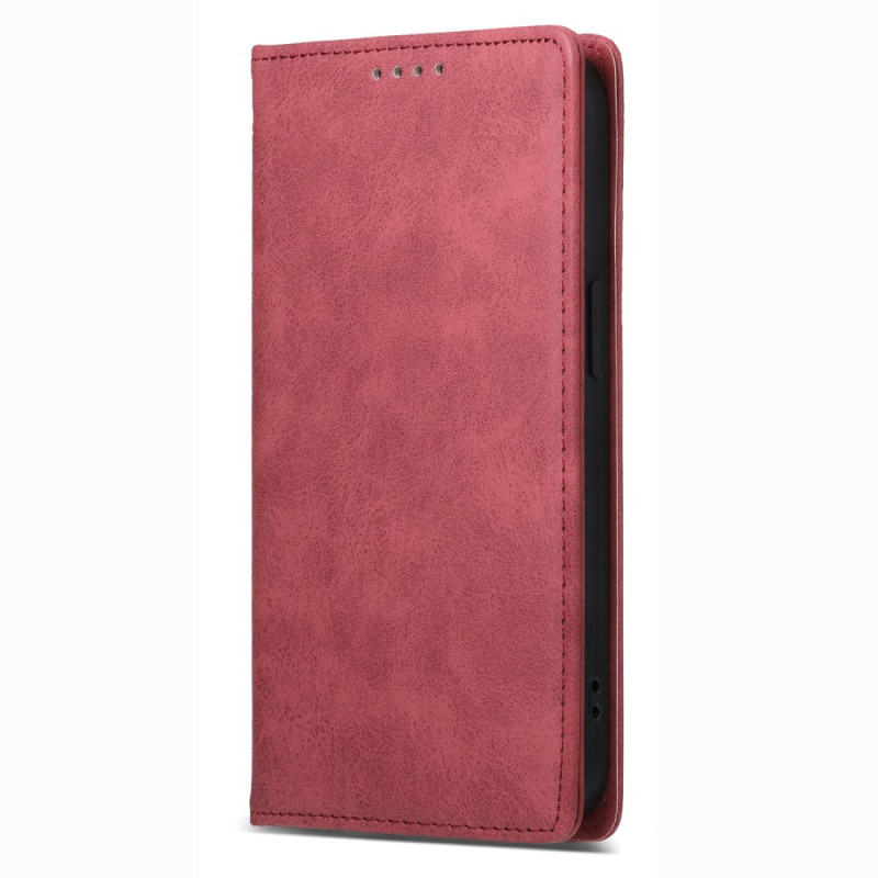 Capa Flip Cover Xiaomi Redmi Note 14 4G RFID Block Vintage