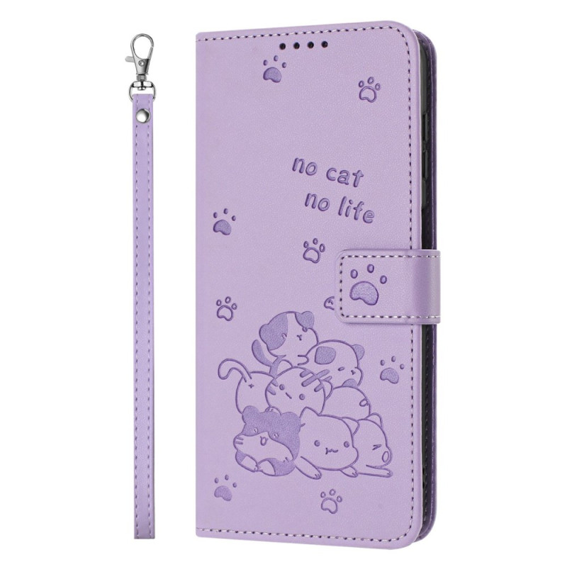 Xiaomi Redmi Note 14 4G Capa com alça para gatos pequenos