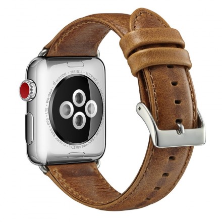 Apple Watch 40/38 mm Estilo Vintage de Couro Genuíno