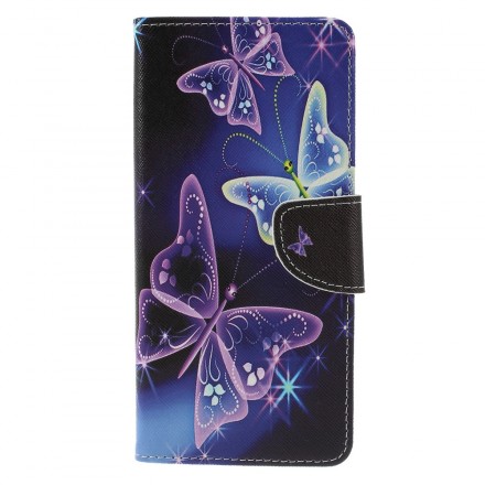 Samsung Galaxy J6 Plus Case Butterflies e Flores