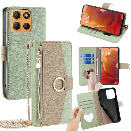Capa bicolor para Moto G15...
