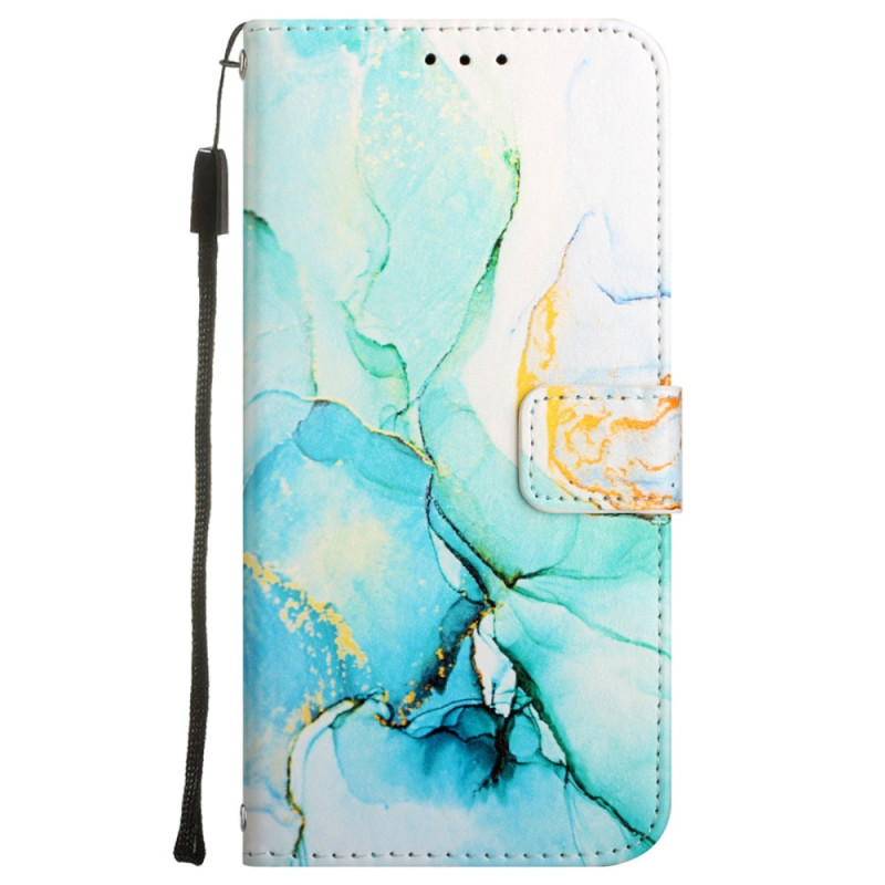 Capa de transporte com efeito mármore para Moto G45 5G / G34 5G