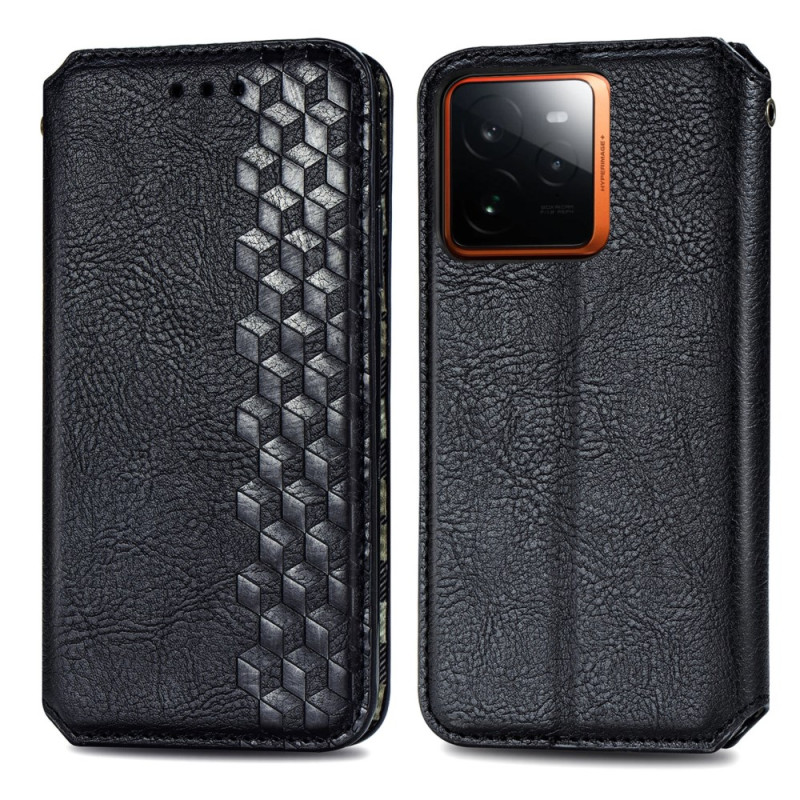 Flip Cover Realme GT 7 Pro 5G Effet daim Mosaïque