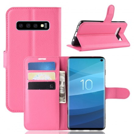 Capa Samsung Galaxy S10 Retro Leatherette Capa Samsung Galaxy S10 Retro Leatherette