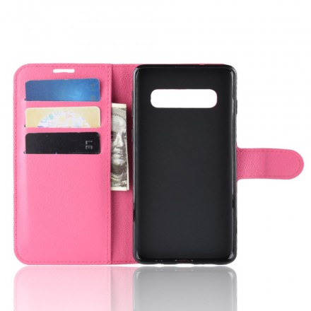 Capa Samsung Galaxy S10 Retro Leatherette Capa Samsung Galaxy S10 Retro Leatherette