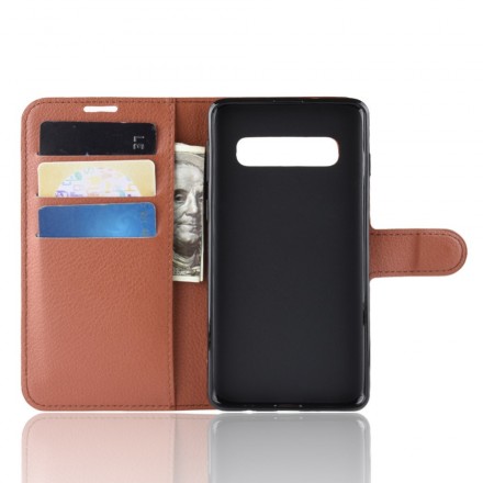 Capa Samsung Galaxy S10 Retro Leatherette