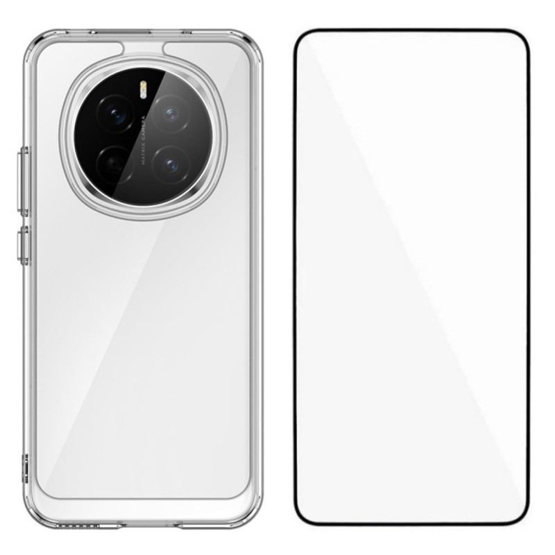 Capa transparente Honor Magic 7 5G com proteção de ecrã em vidro temperado