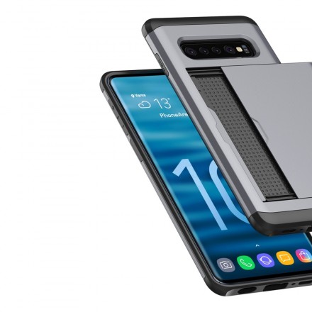 Samsung Galaxy S10 Capa duro de cartão Flashy