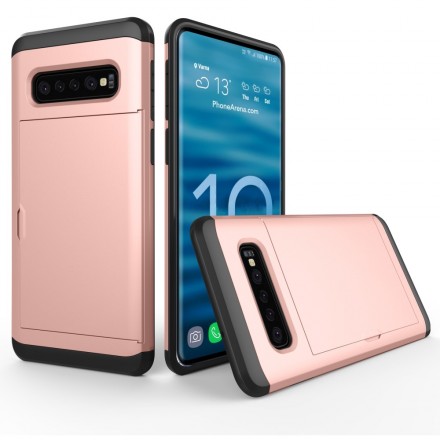 Samsung Galaxy S10 Capa duro de cartão Flashy
