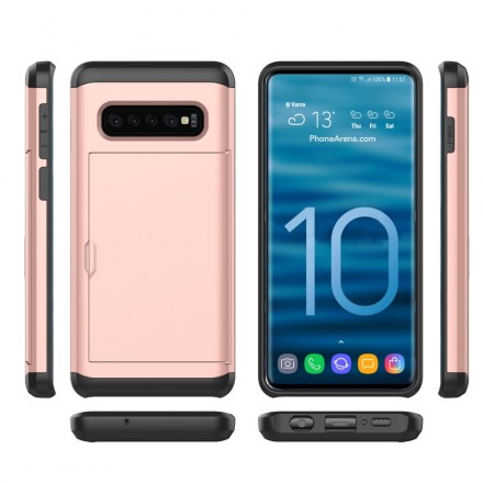 Samsung Galaxy S10 Capa duro de cartão Flashy