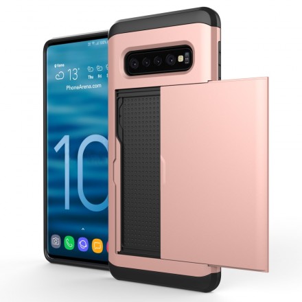 Samsung Galaxy S10 Capa duro de cartão Flashy
