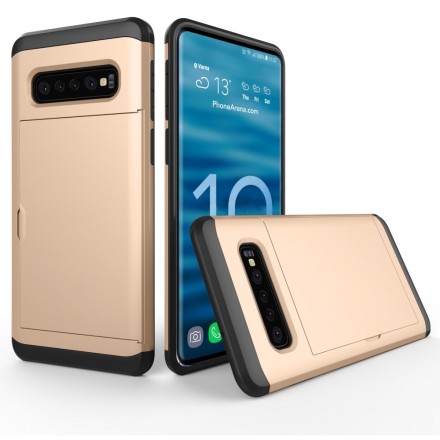 Samsung Galaxy S10 Capa duro de cartão Flashy
