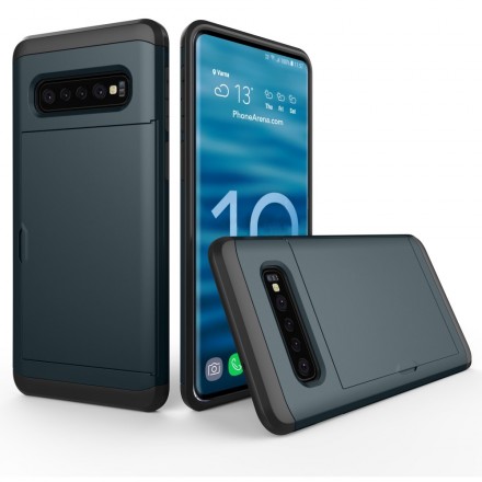 Samsung Galaxy S10 Capa duro de cartão Flashy