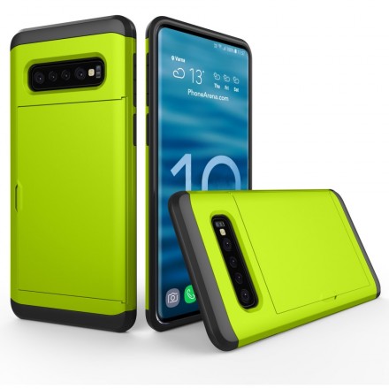 Samsung Galaxy S10 Capa duro de cartão Flashy