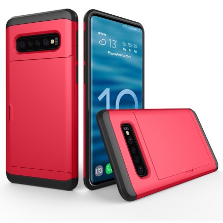 Samsung Galaxy S10 Capa duro de cartão Flashy