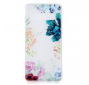 Capa Samsung Galaxy S10 Clear Watercolour Flower