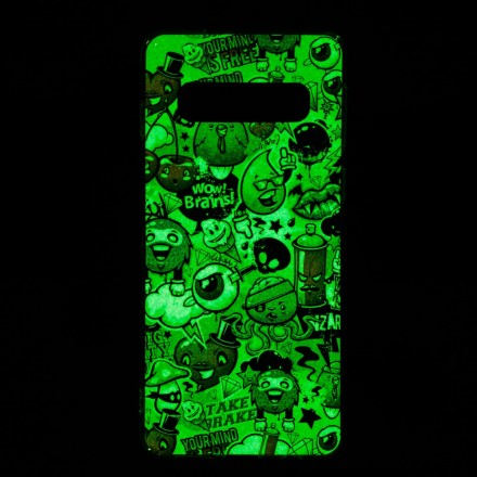 Samsung Galaxy S10 Case Fluorescent Madness
