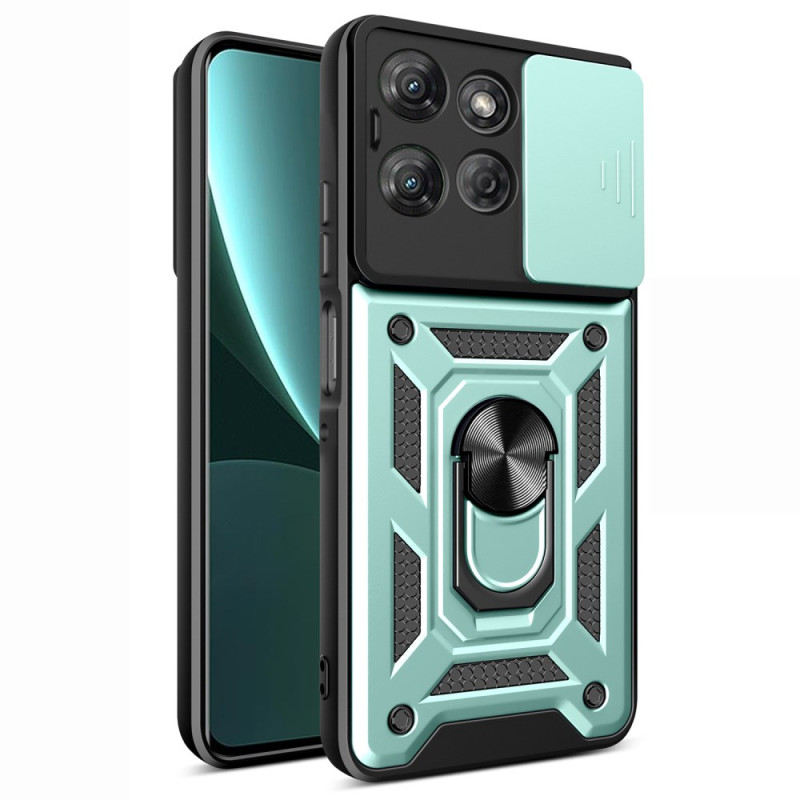 Capa deslizante para Moto G Power (2025) para câmara e suporte