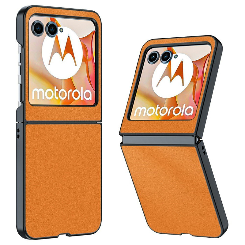 Capa Motorola Razr 60 Efeito Couro Ultra Fino