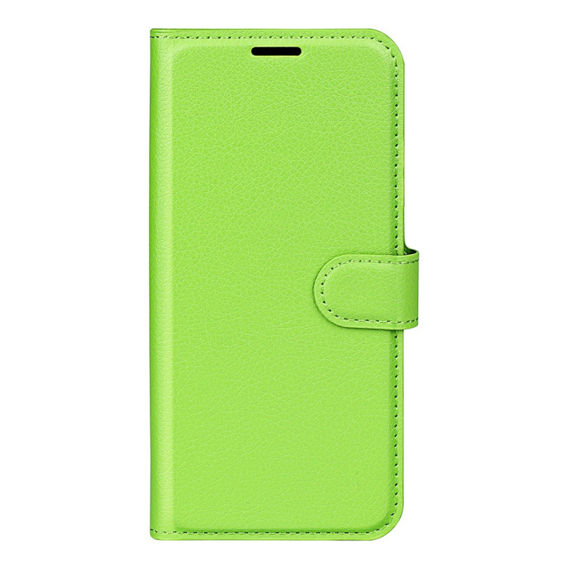 Xiaomi Redmi Note 14S Capa em pele sintética Litchi Classic