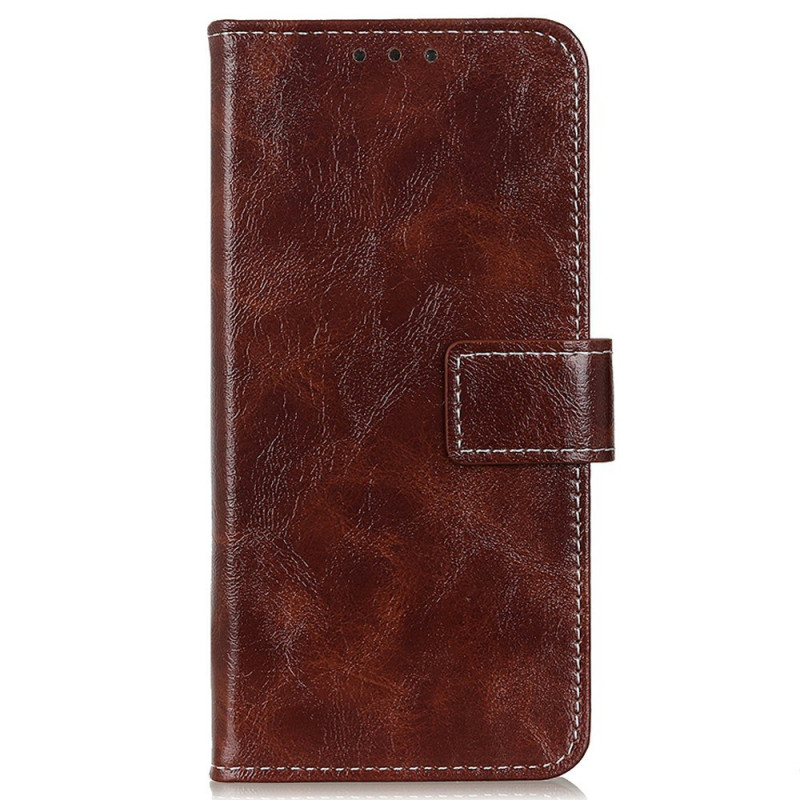 Capa de couro simulado brilhante para Xiaomi Redmi Note 14S